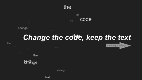 change the code